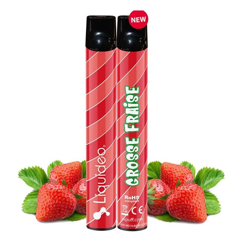 Wpuff Grosse Fraise Pas Cher Liquideo Le Vapoteur Discount