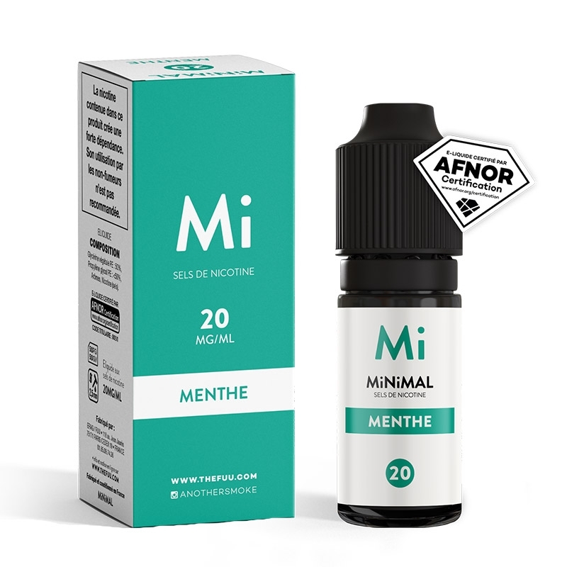 E Liquide Menthe Minimal Ml The Fuu Pas Cher Lvd