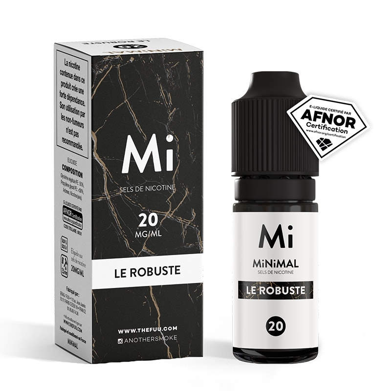 E Liquide Le Robuste Minimal The Fuu 10 Ml Le Vapoteur Discount