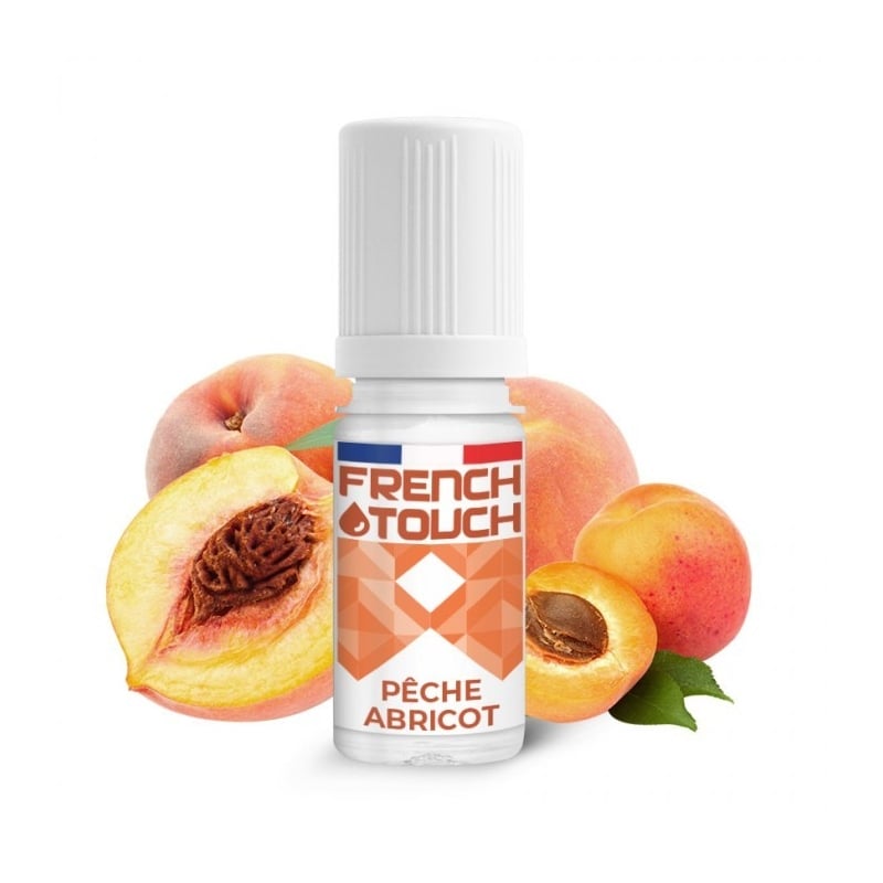 E-liquide Pêche Abricot 10 ml - French Touch pas cher