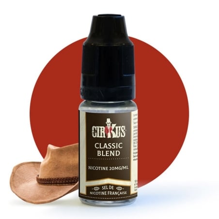 Classic Blend 10 ml - Cirkus Sel de Nicotine pas cher e-liquide avis prix