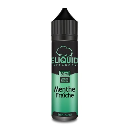 Menthe Fraîche 50 ml - Eliquid France pas cher