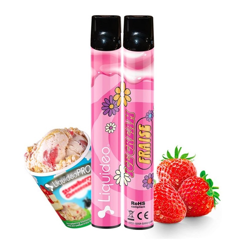 Puff Ice Cream Fraise Wpuff Liquideo Le Vapoteur Discount