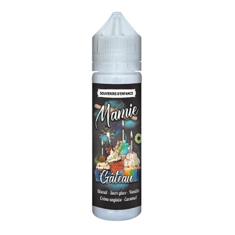 e-liquide MAMIE GATEAU - SOUVENIRS D'ENFANCE - e-liquide 40ml