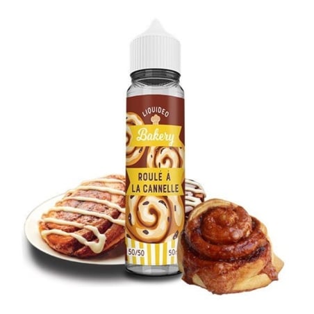 Roulé à La Cannelle 50 ml - Liquideo Tentation pas cher e-liquide avis prix