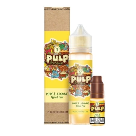 Poire à la Pomme Pulp Kitchen 60 ml - Pulp pas cher e-liquide avis prix