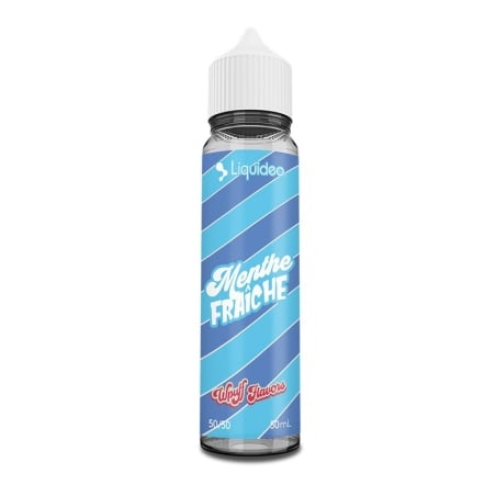 Menthe Fraîche Wpuff Flavors 50 ml - Liquideo pas cher e-liquide avis prix