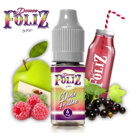 L'Oasis Fruitée 10 ml - Douce Foliz pas cher e-liquide avis prix