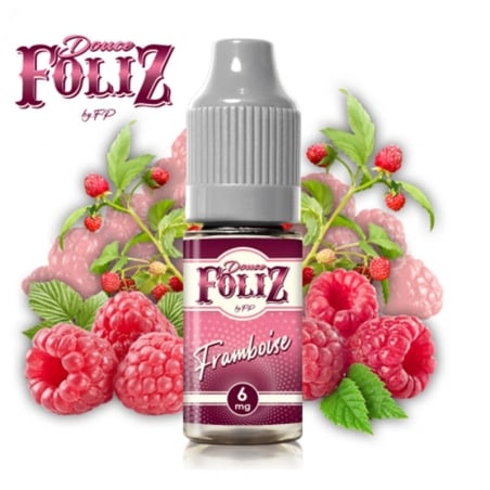 Framboise 10 ml - Douce Foliz pas cher e-liquide avis prix