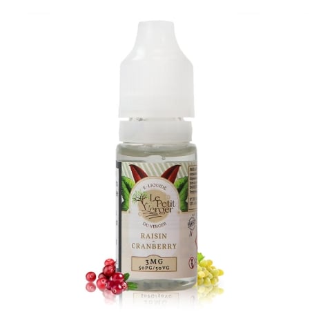 Raisin Cranberry 10 ml - Le Petit Verger pas cher e-liquide avis prix