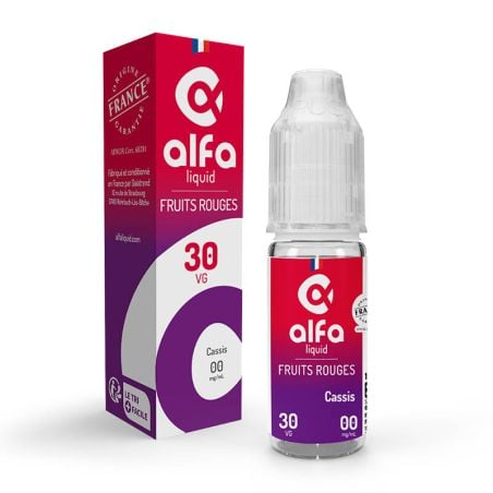 Cassis 70/30 10 ml - Alfaliquid pas cher