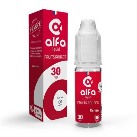 e-liquide Cerise 70/30 10 ml - Alfaliquid pas cher