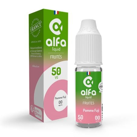 e-liquide Pomme Fuji 50/50 10 ml (So Fifty) - Alfaliquid pas cher