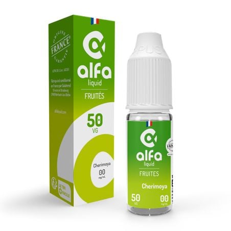 Cherimoya 50/50 10 ml (Coricancha) - Alfaliquid pas cher e-liquide avis prix