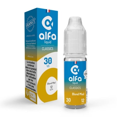 e-liquide Blond Miel 10 ml - Alfaliquid pas cher