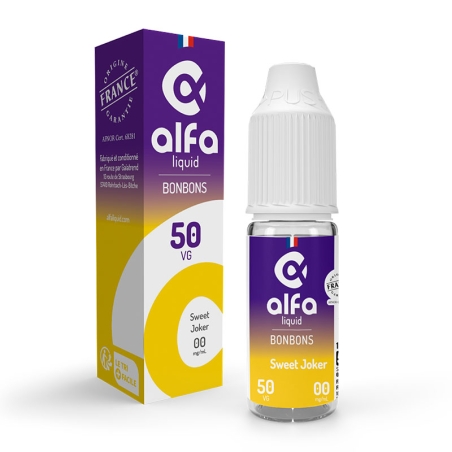 Sweet Joker 50/50 10 ml (Dark Story) - Alfaliquid pas cher e-liquide avis prix