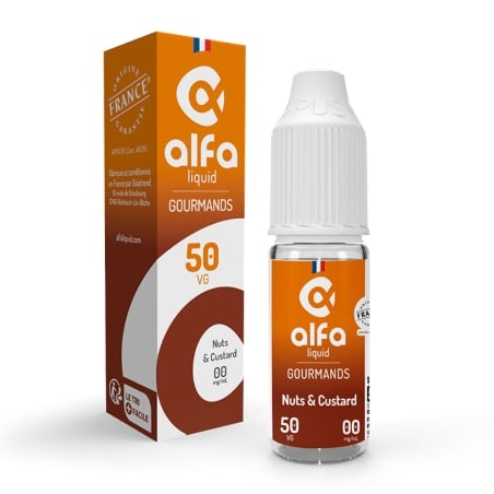 e-liquide Nuts and Custard 50/50 10 ml (Instinct Gourmand) - Alfaliquid pas cher