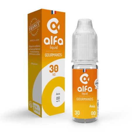 e-liquide Anis 70/30 10 ml - Alfaliquid pas cher