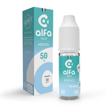 e-liquide Menthe 50/50 10 ml - Alfaliquid pas cher