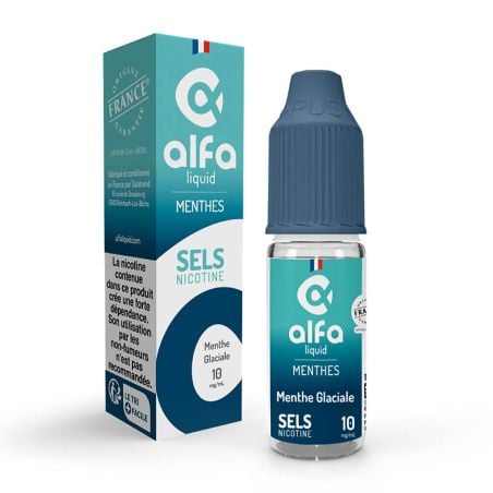 e-liquide Menthe Glaciale Sel de Nicotine 10 ml (Fresh WinWin Extra) - Alfaliquid pas cher