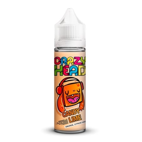 Candy Lime 50 ml - Crazy Head pas cher e-liquide avis prix