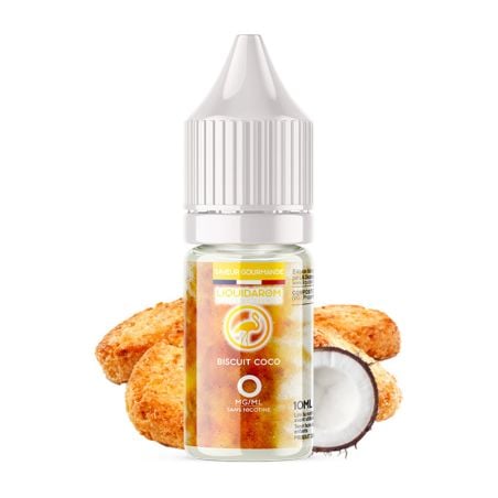 Biscuit Coco 10 ml - LiquidArom pas cher e-liquide avis prix