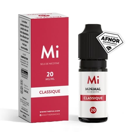 Classique Minimal 10 ml - Fuu pas cher e-liquide avis prix