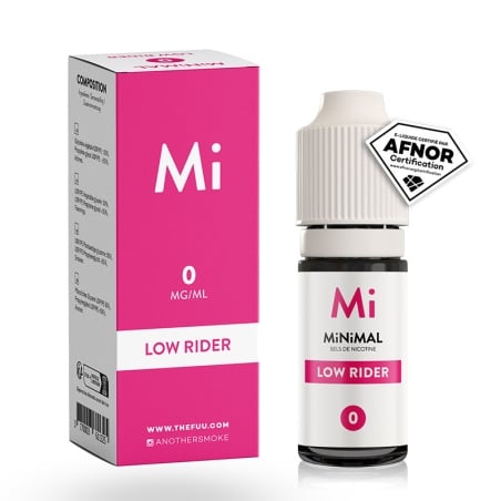 Low Rider Minimal 10 ml - Fuu pas cher e-liquide avis prix