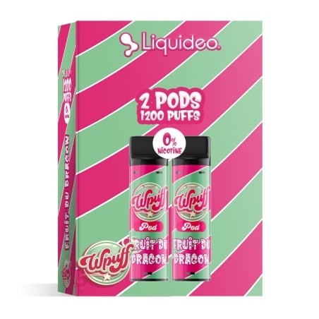 Wpuff 1800 2 Pods - Liquideo pas cher