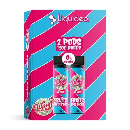 Wpuff 1800 2 Pods - Liquideo pas cher