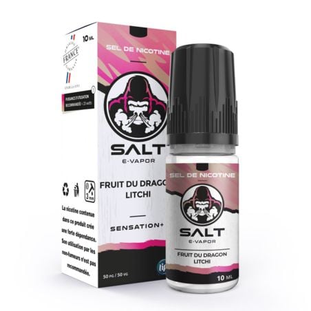 Fruit Du Dragon Litchi 10 ml - Salt E-Vapor pas cher e-liquide avis prix