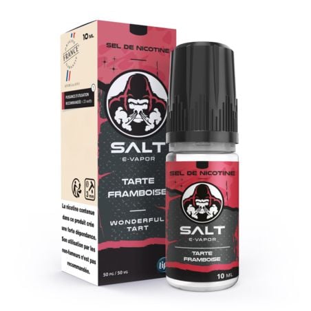 Wonderful Tart Framboise 10ml - Salt E-Vapor pas cher