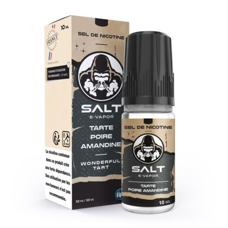 Wonderful Tart Poire Amandine 10 ml - Salt E-Vapor pas cher e-liquide avis prix