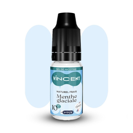 Menthe Glaciale 10 ml Sel de Nicotine - VDLV pas cher e-liquide avis prix