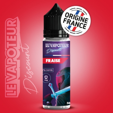 e-liquide Fraise 50 ml - Le Vapoteur Discount pas cher