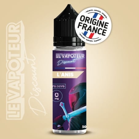 e-liquide Anis 50 ml - Le Vapoteur Discount pas cher