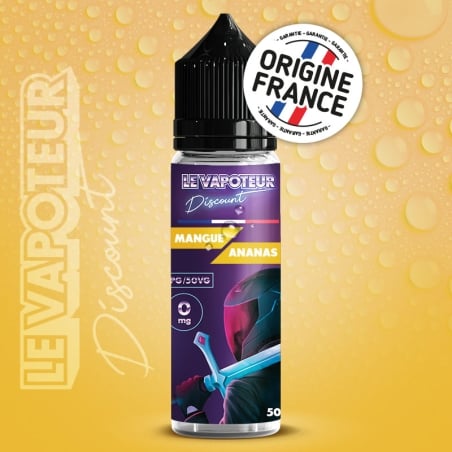 e-liquide Mangue Ananas 50 ml - Le Vapoteur Discount pas cher