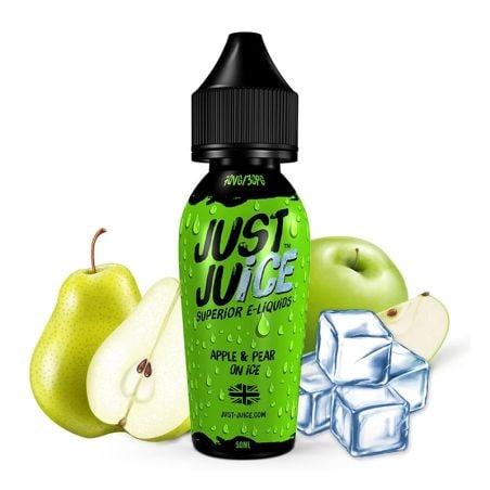 Apple & Pear On Ice 50 ml - Just Juice pas cher e-liquide avis prix