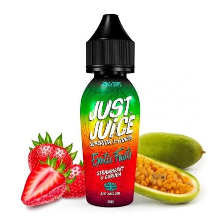 Strawberry & Curuba 50 ml - Just Juice pas cher