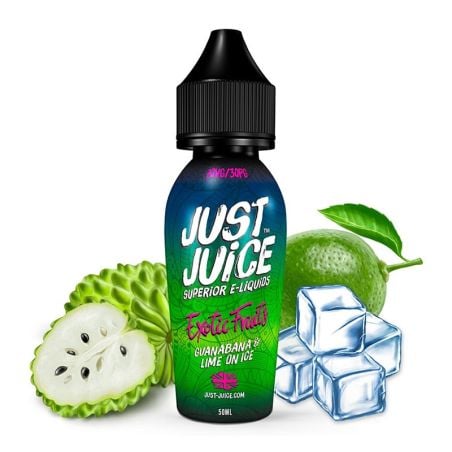 Guanabana & Lime On Ice 50 ml - Just Juice pas cher e-liquide avis prix