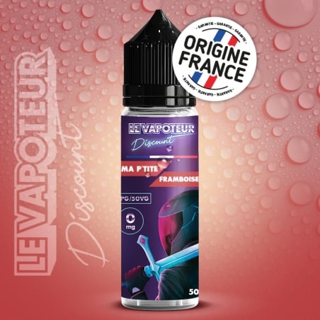 Ma P'tite Framboise 50 ml - Le Vapoteur Discount pas cher