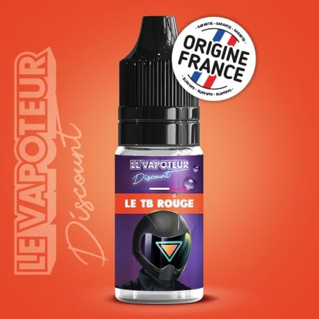 TB Rouge 10 ml - Le Vapoteur Discount pas cher e-liquide avis prix