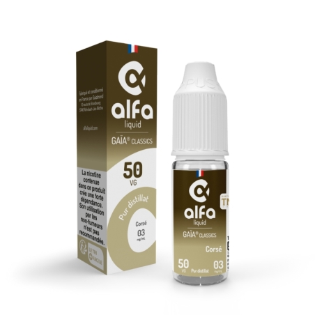 Corsé 50/50 10 ml - Alfaliquid pas cher e-liquide avis prix