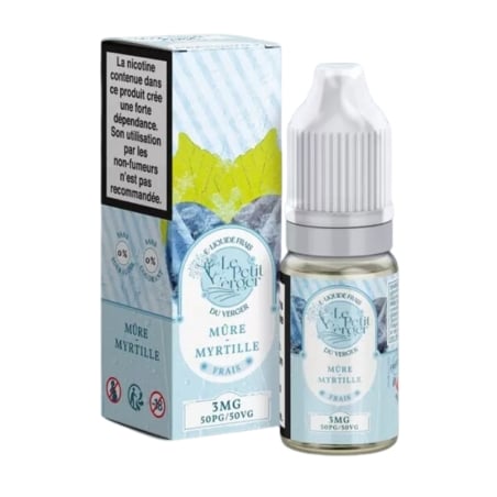 e-liquide Mûre Myrtille 10 ml - Le Petit Verger Frais pas cher