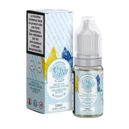 Fruit du Dragon Jaune Framboise Bleue 10 ml - Le Petit Verger Frais pas cher e-liquide avis prix