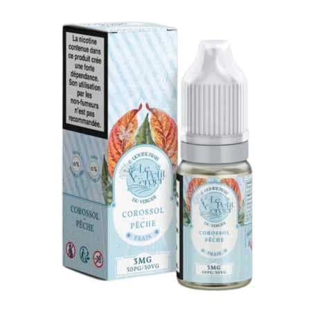 e-liquide Corossol Pêche 10 ml - Le Petit Verger Frais pas cher