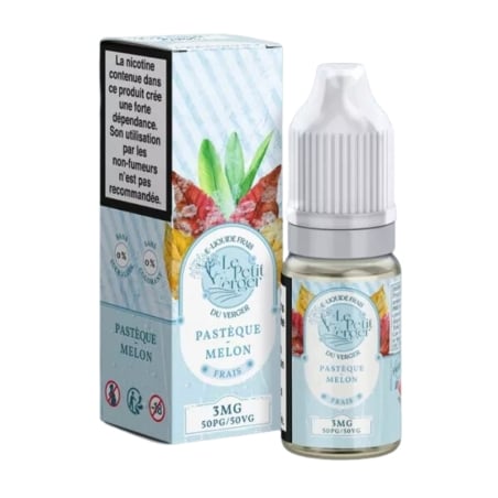 Pastèque Melon 10 ml - Le Petit Verger Frais pas cher e-liquide avis prix