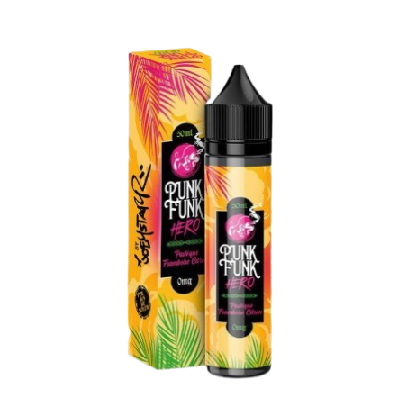 Pastèque Framboise Citron 50 ml - Punk Funk Hero pas cher e-liquide avis prix