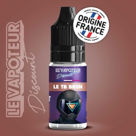 e-liquide Le TB Brun 10 ml - Le Vapoteur Discount pas cher