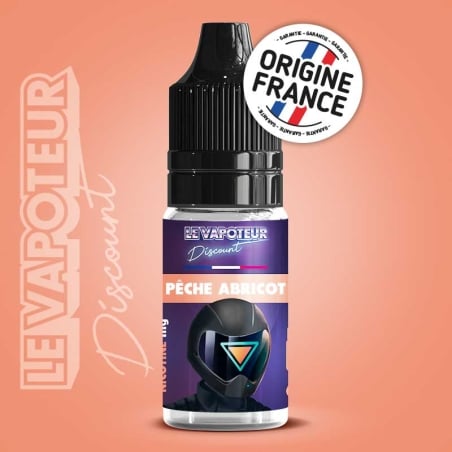 Pêche Abricot 10 ml - Le Vapoteur Discount pas cher e-liquide avis prix